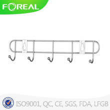 Wall Mounted Metal Plate Coat Hooks